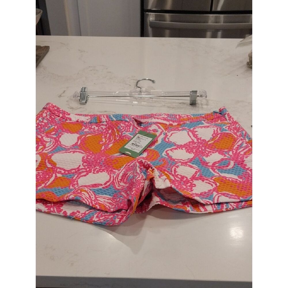 Lilly Pulitzer "Adie" Women’s Pink Floral Pattern  Shorts